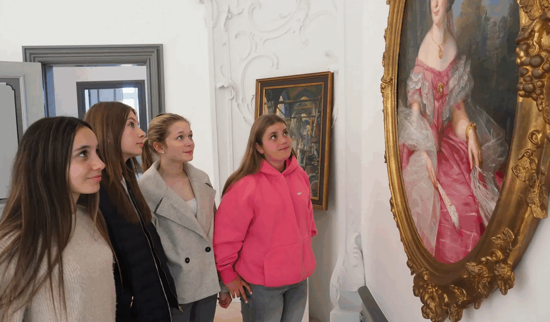 Die 7c als Kunstdetektive in der Drostei