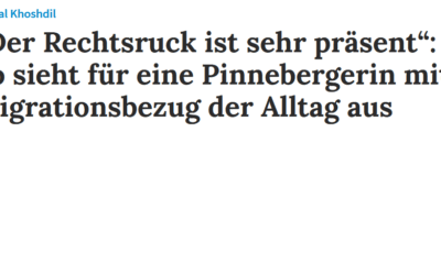 Ghazal Khoshdil im Bildungsprogramm der Start-Stiftung