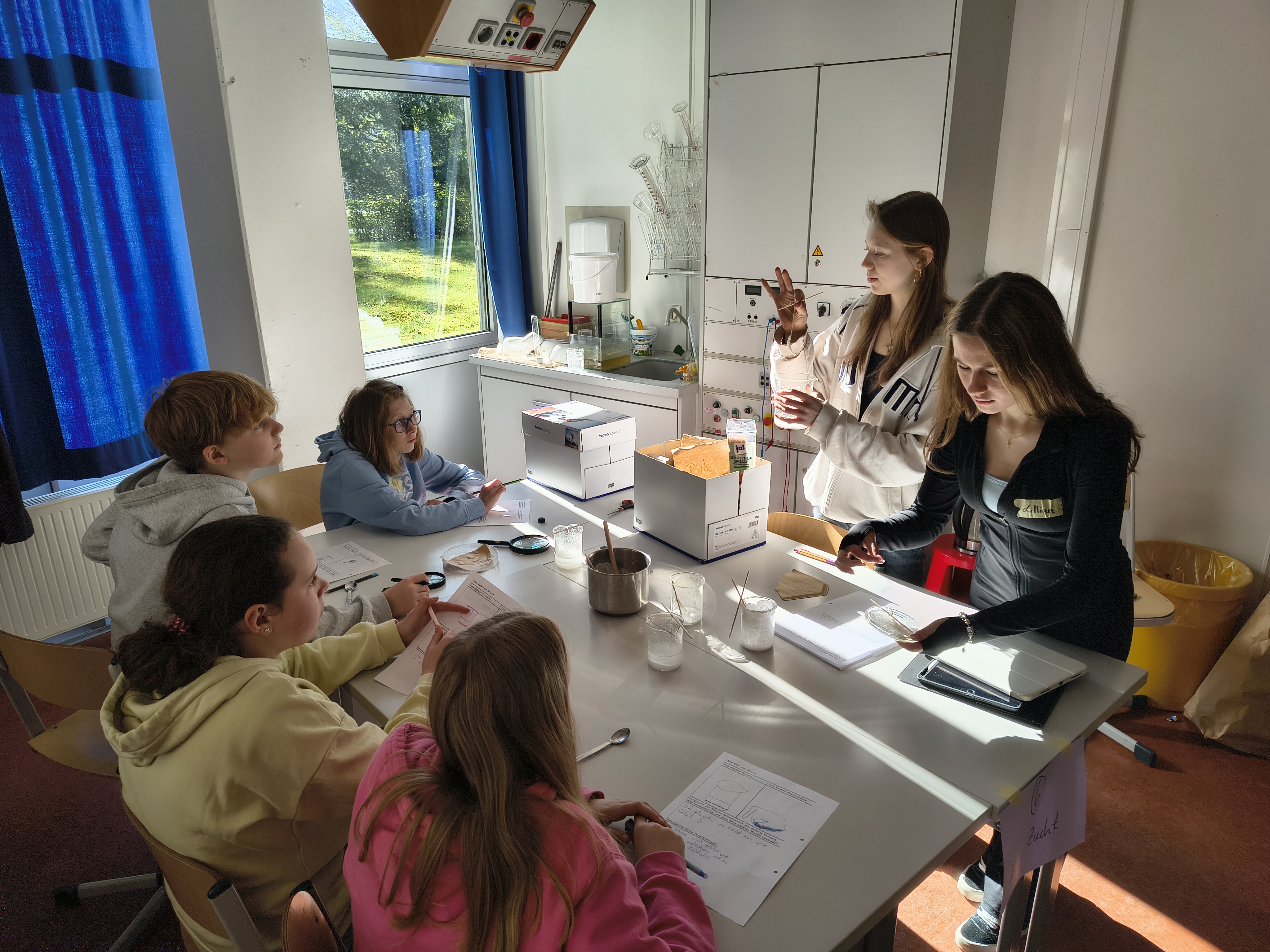 Mini-Phänomenta begeistert die 5. Klassen